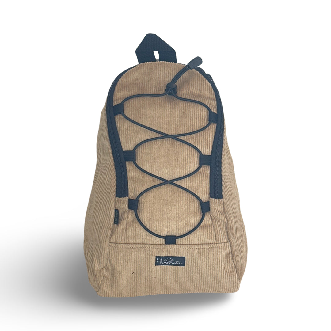 BP107-CR Hemp Corduroy H2O Mini Backpack