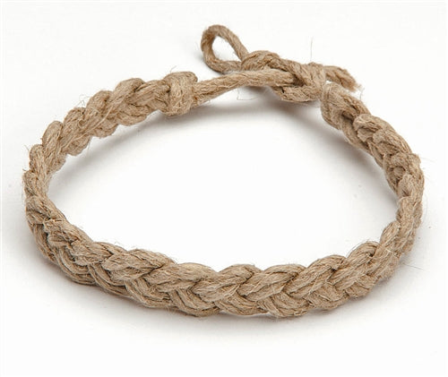 BA4-H Hemp Cord Braided Bracelet/Anklet