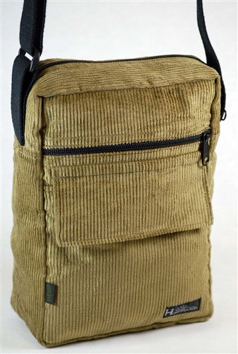 PUR119-CR Hemp Corduroy Field Bag