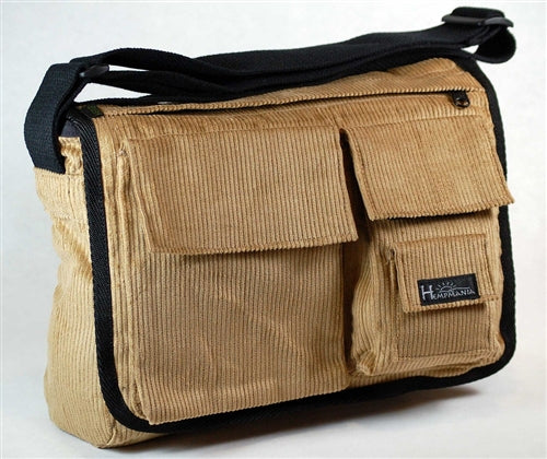 PUR126-CR Hemp Corduroy Ten Pocket Bag
