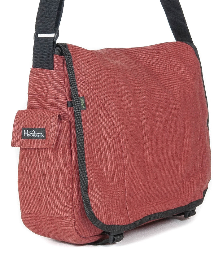 PUR138-H Hemp Urban Messenger Bag