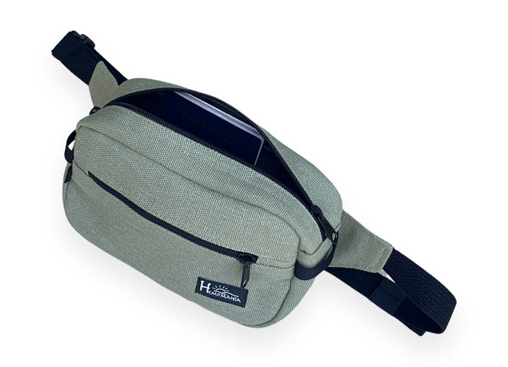 FP105-H Hemp Cross Body Bag-Hemp Waist Pack