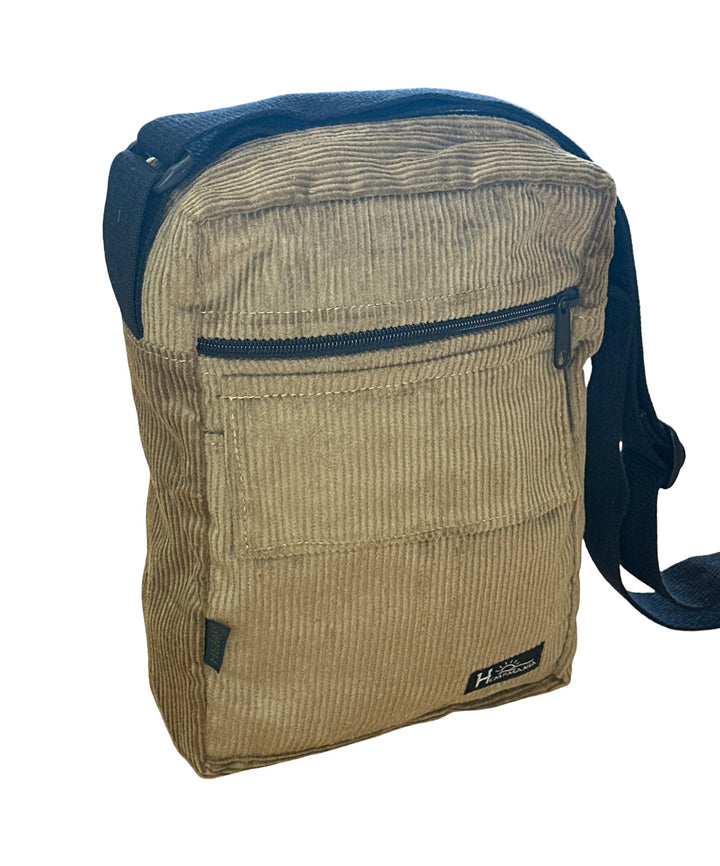 PUR119-CR Hemp Corduroy Field Bag