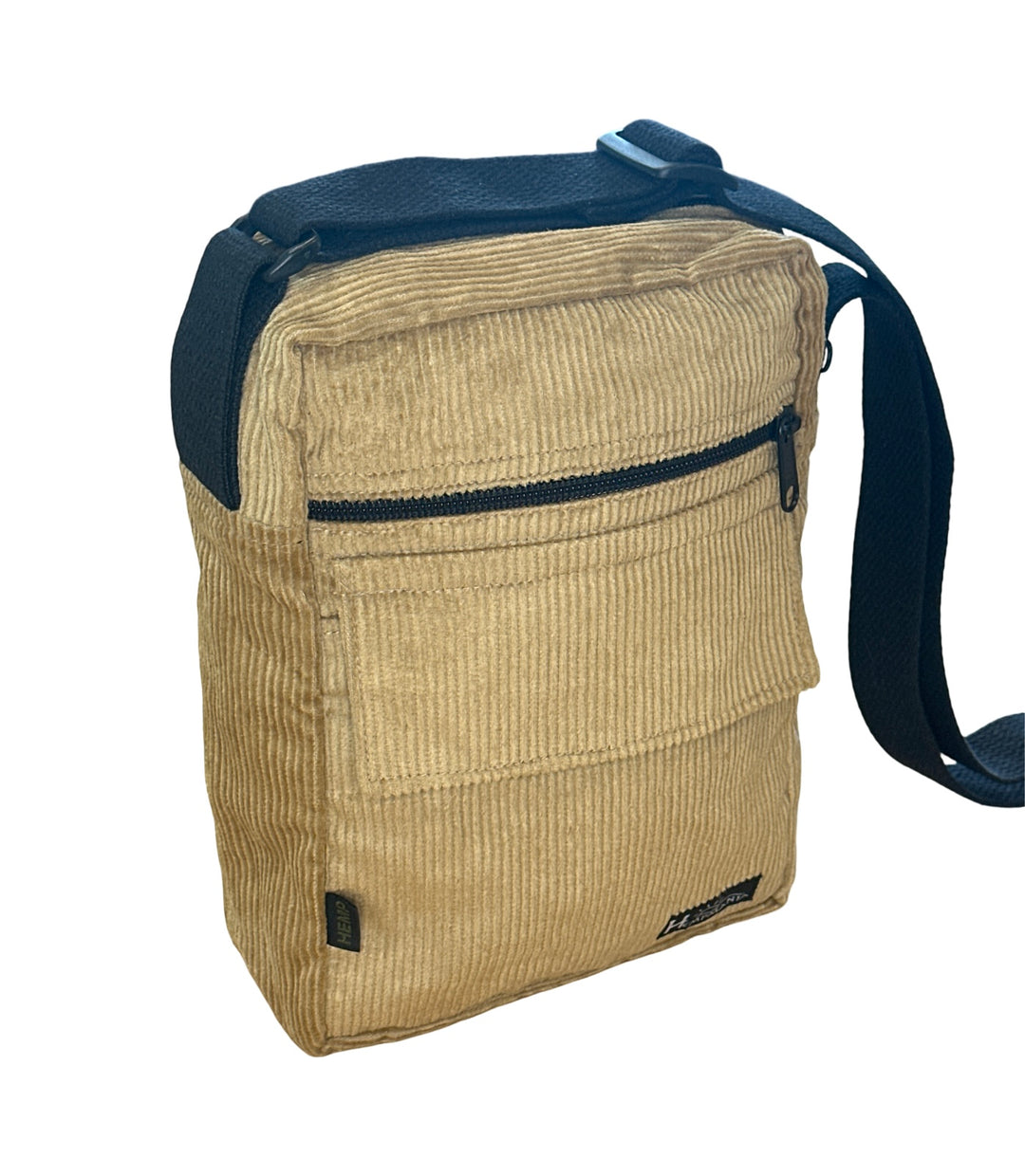 PUR119-CR Hemp Corduroy Field Bag