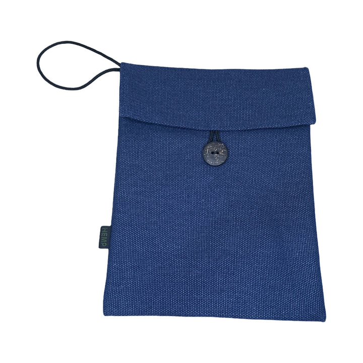 PUR151-H Hemp Button Purse-Large